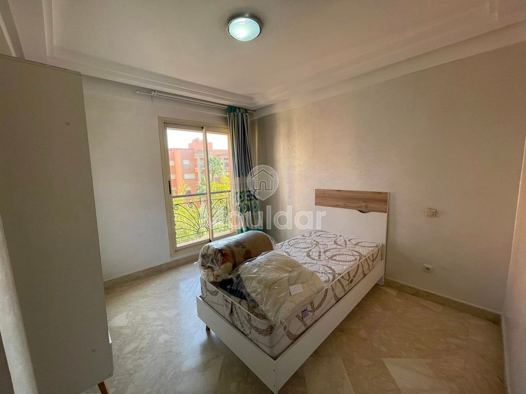 Marrakeş'te Casablanca Yolu üzerinde 2 odalı Şirin Kiralık Daire - Photo 7