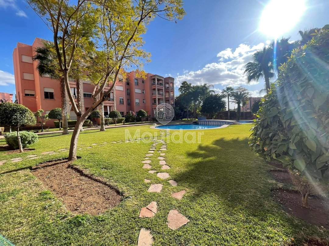 Marrakeş'te Casablanca Yolu üzerinde 2 odalı Şirin Kiralık Daire - Photo 12