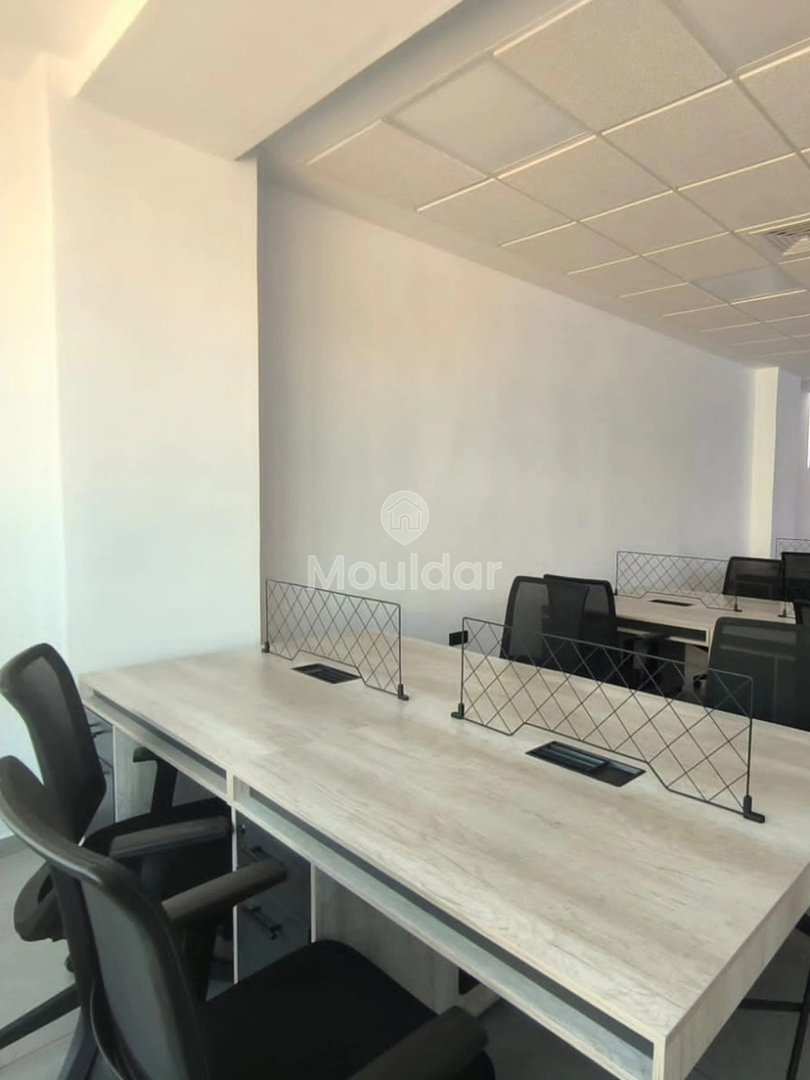 Casablanca'da Sidi Maarouf'ta 148 m² kiralık ofis - Photo 1