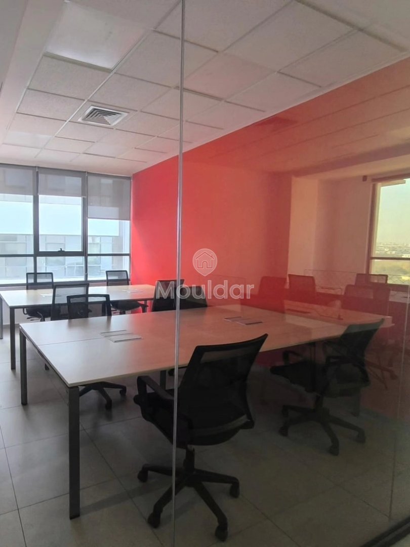 Casablanca'da Sidi Maarouf'ta 148 m² kiralık ofis - Photo 4
