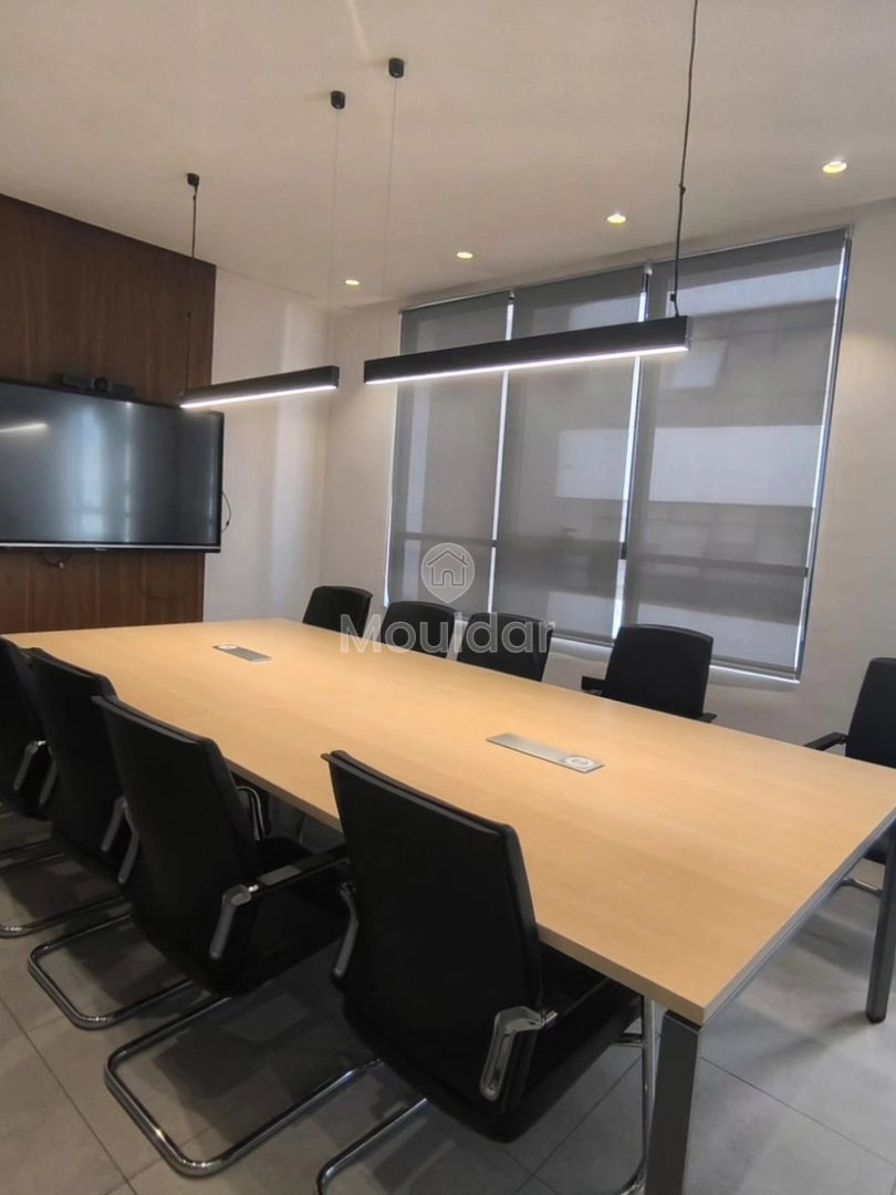 Casablanca'da Sidi Maarouf'ta 148 m² kiralık ofis - Photo 6