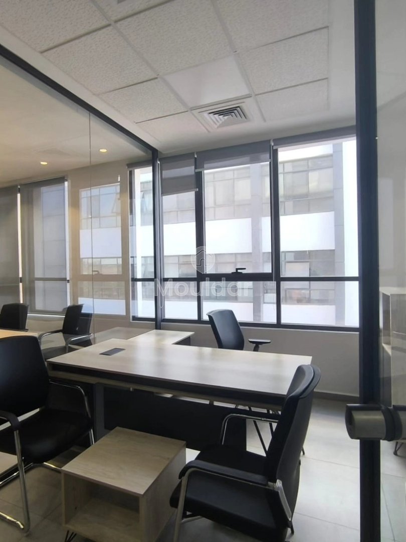 Casablanca'da Sidi Maarouf'ta 148 m² kiralık ofis - Photo 3