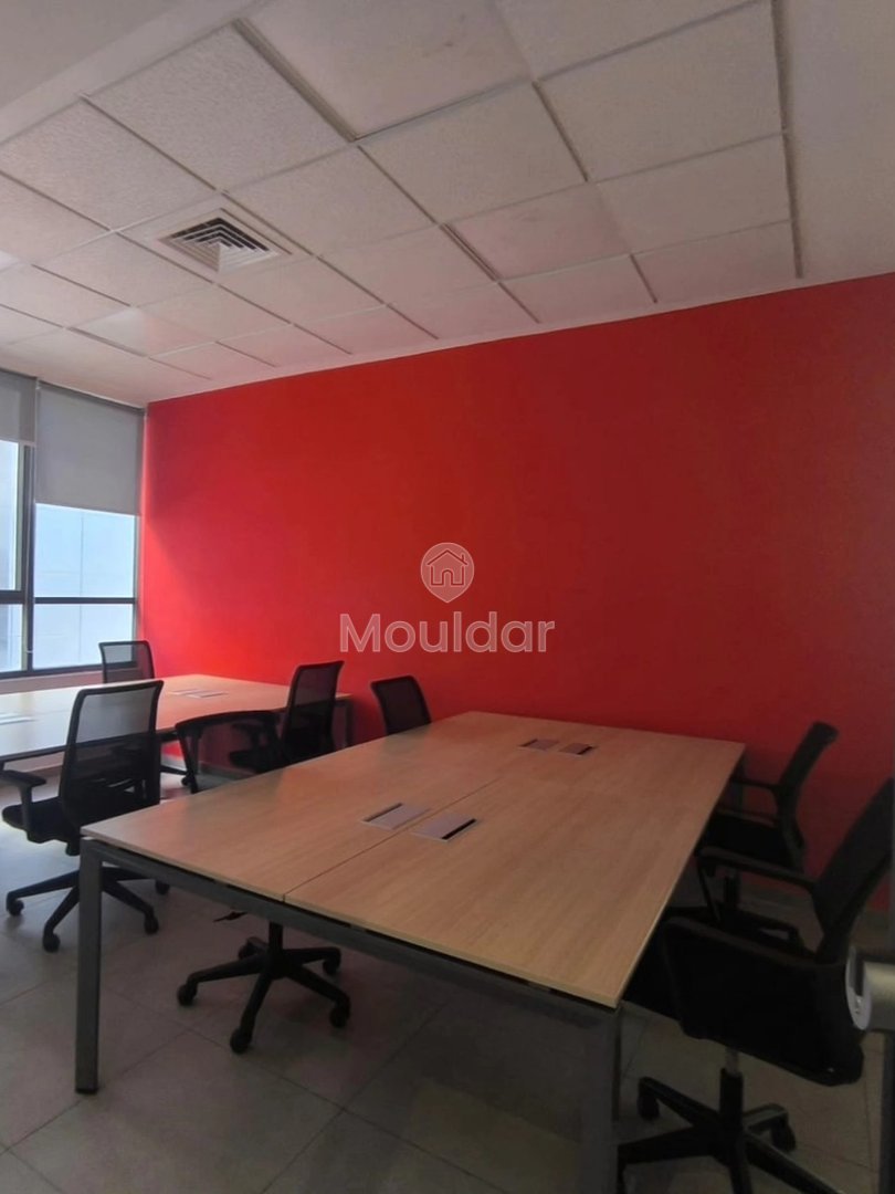 Casablanca'da Sidi Maarouf'ta 148 m² kiralık ofis - Photo 5
