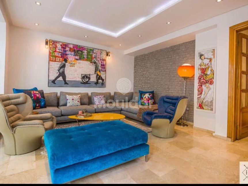 Appartamento 3 camere in affitto nel Triangolo d'Oro, Casablanca - Photo 1