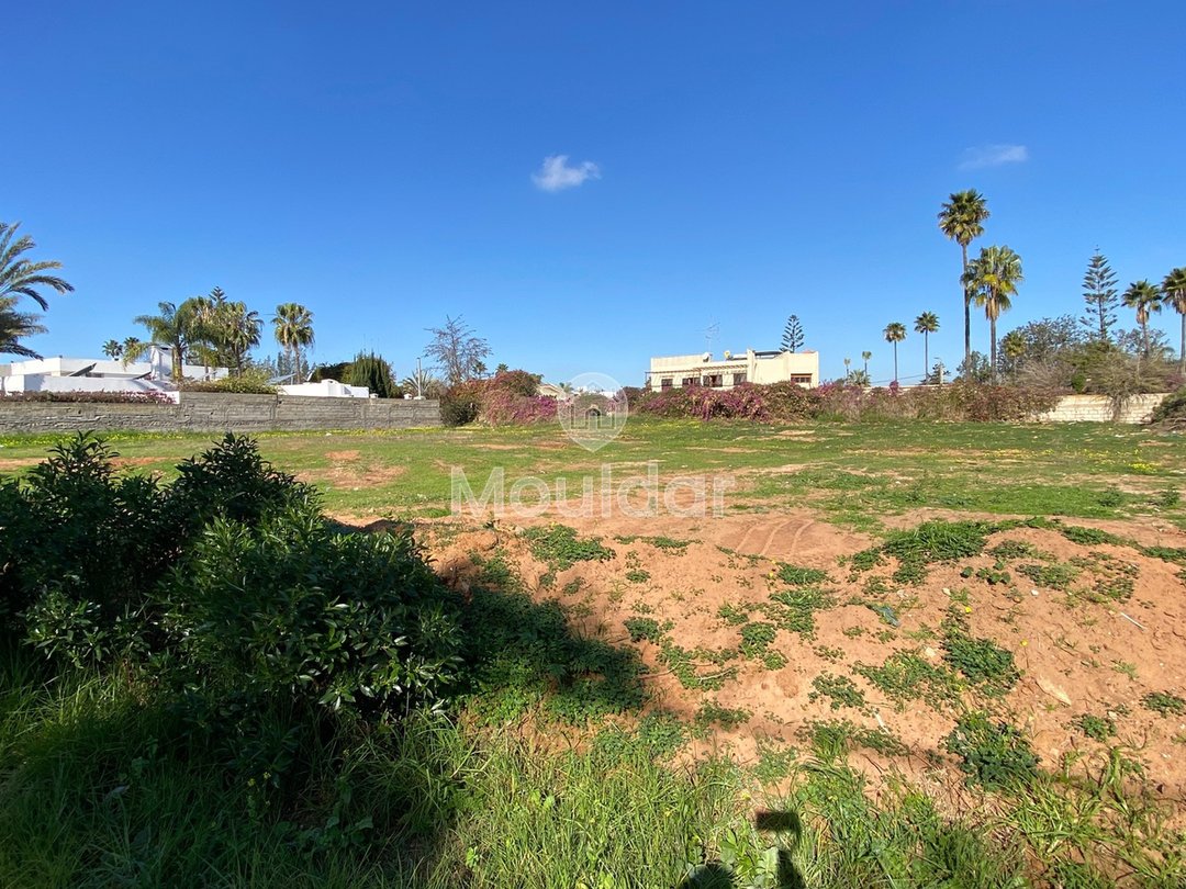 Γη προς πώληση Rabat-Souissi: 2600 m² για βίλες - Photo 1