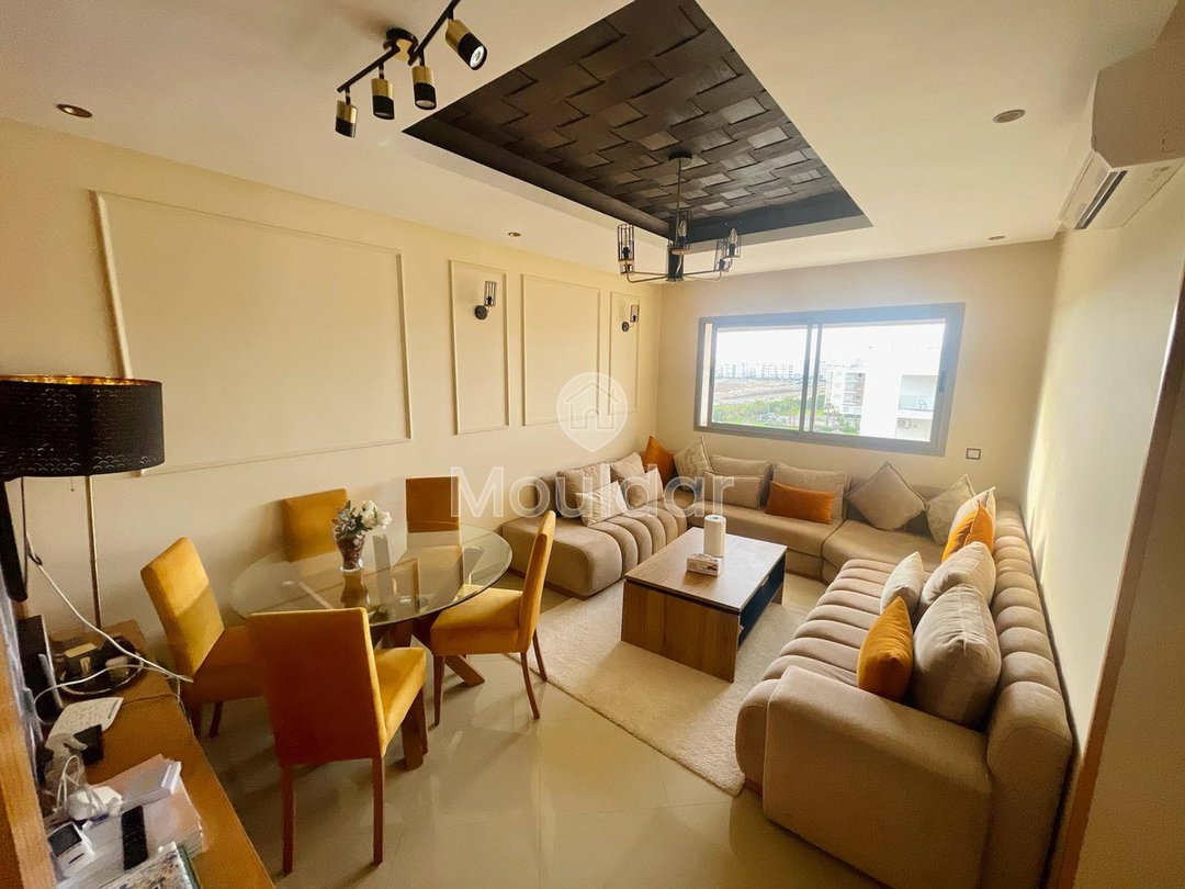 Möbliertes 3-Zimmer-Wohnung zur Miete in Dar Bouazza - Photo 1