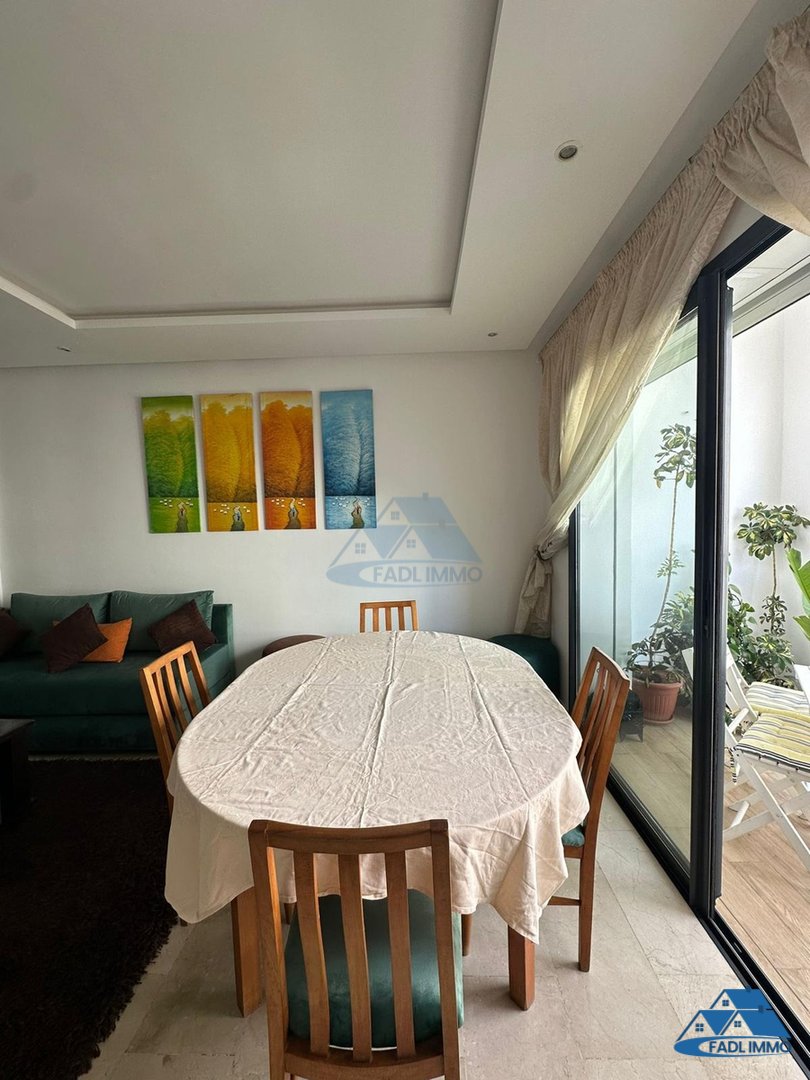 إيجار شقة أنيقة مفروشة حي الرياض الرباط - Photo 2