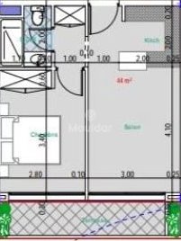 Apartamento Charmoso à Venda em Marrakech - Semlalia, 44m² - Photo 9