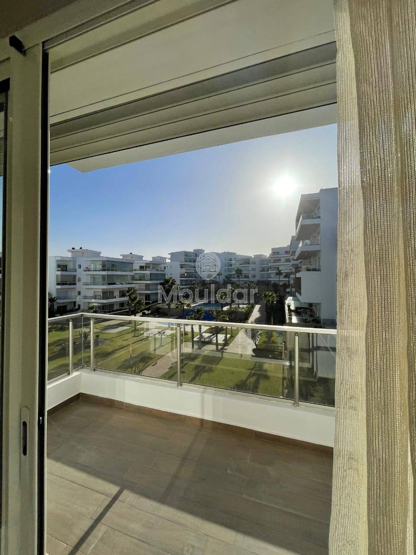 Urocze mieszkanie do wynajęcia w Dar Bouazza - 3 pokoje - Photo 11