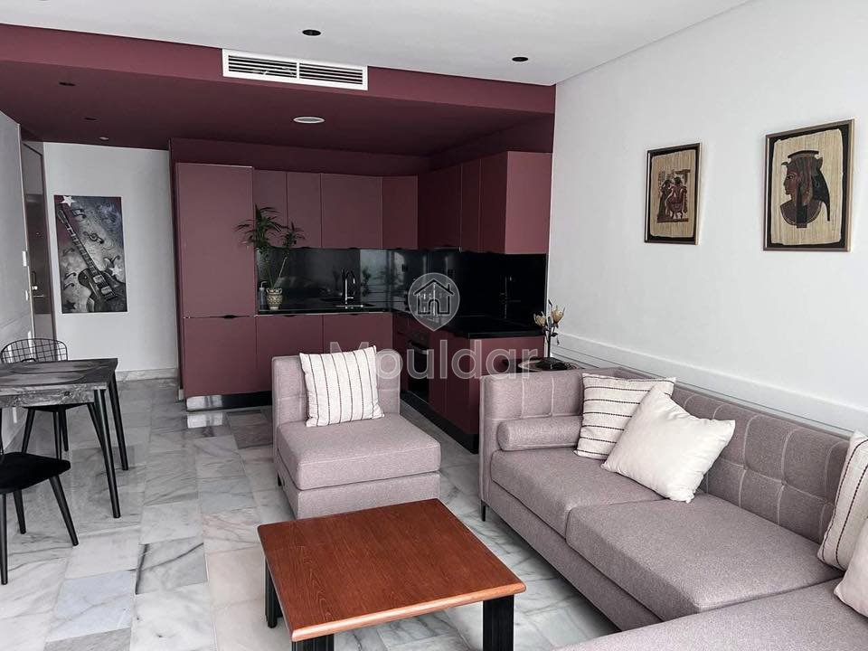 Studio fermecător de închiriat în Casablanca - Palmier, 55 m² - Photo 2