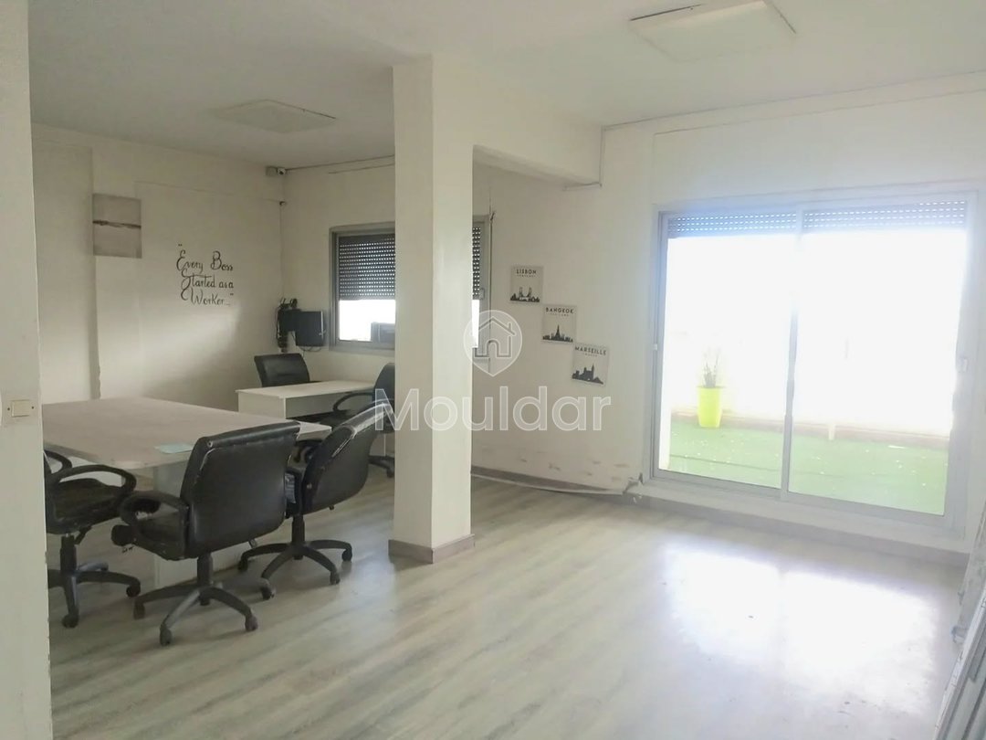 مكتب للإيجار: مساحات حديثة بمساحة 90 متر مربع في غوتييه - Photo 2