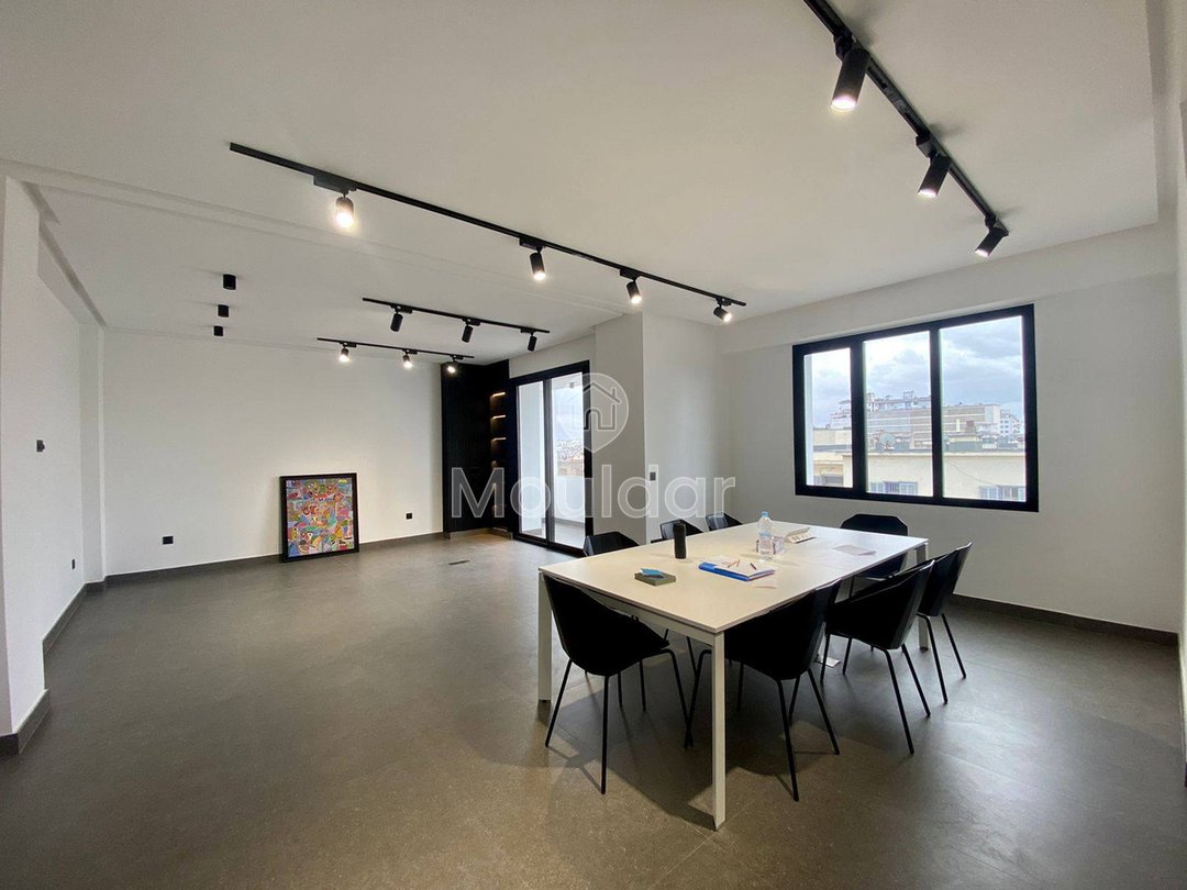 مكتب للإيجار: 80م² في قلب الدار البيضاء سيدي بليوت - Photo 5