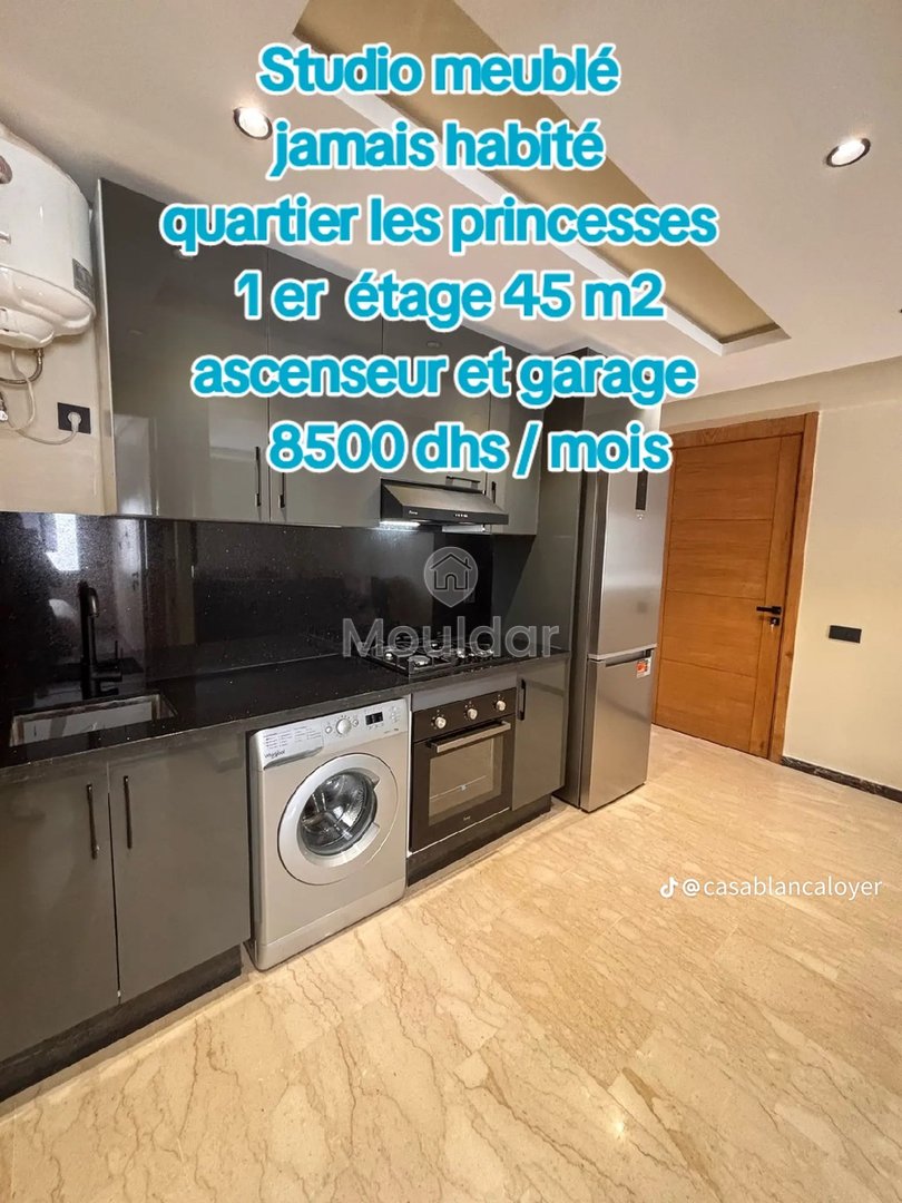 Studio Charmant à Louer à Casablanca - Les Princesses - Photo 10