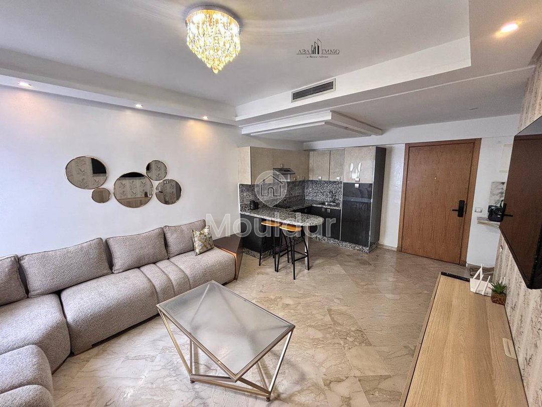 Studio te huur in Casablanca: Charmant 1-slaapkamer appartement - Photo 3