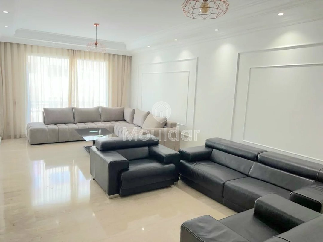 Schöne 3-Zimmer-Wohnung zur Miete in Casablanca - Les Princesses - Photo 1