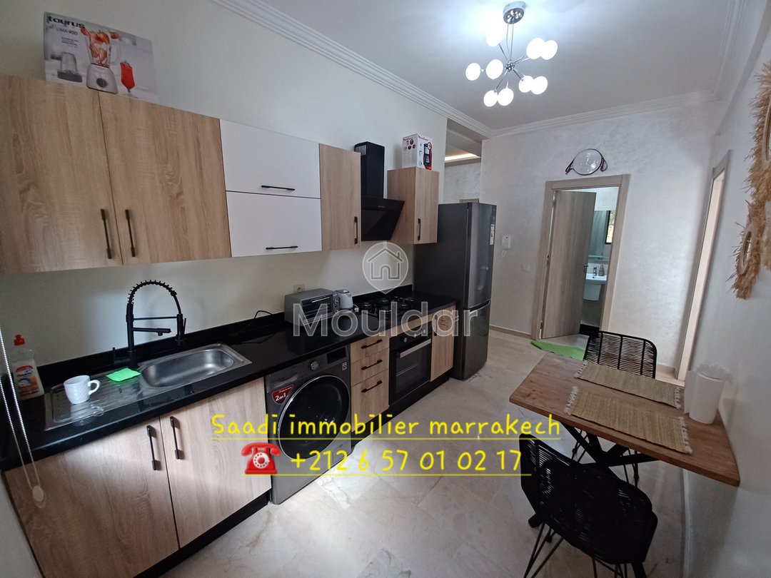 Marrakeş'te Kiralık Şirin Daire - Targa, 1 Yatak Odası - Photo 8