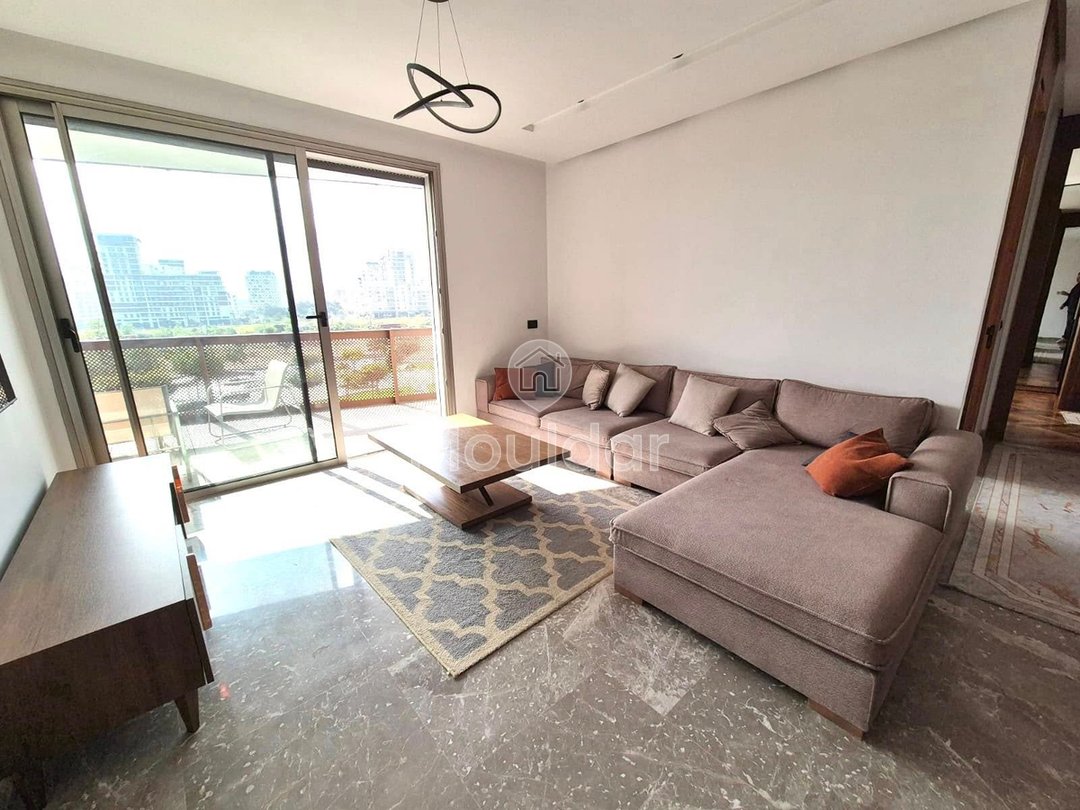 شقة للإيجار: الحداثة في قلب مدينة الدار البيضاء المالية - Photo 1