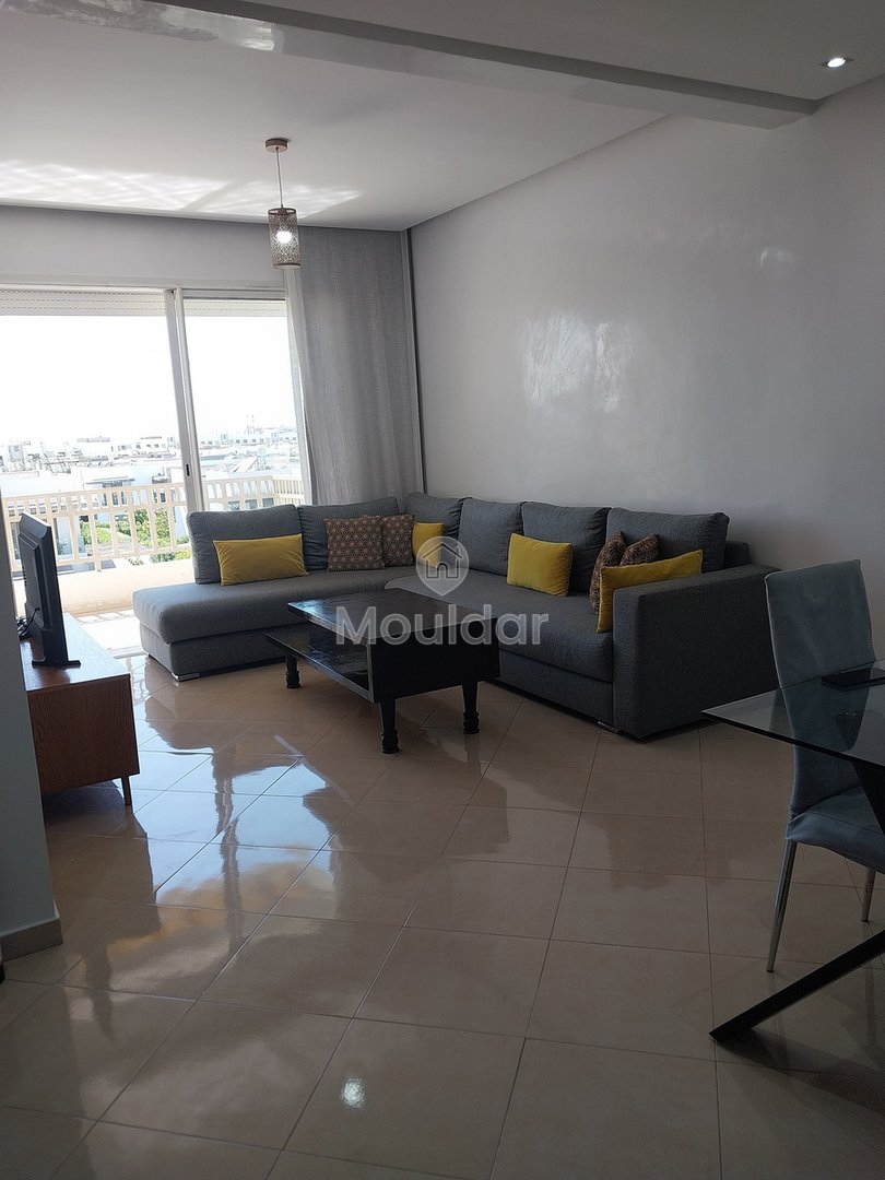 APARTAMENT MOBILAT ÎNCHIRIAT PE TERMEN LUNG ÎN DAR BOUAZZA – 6000 DH/LUNĂ - Photo 2