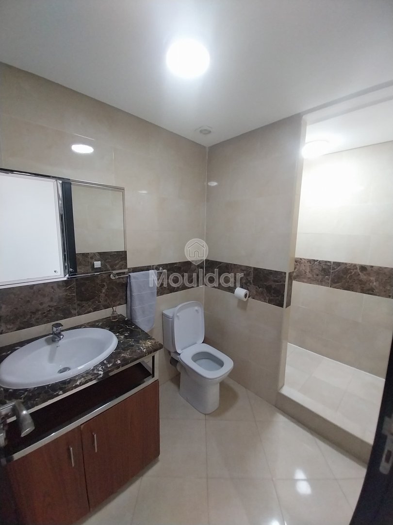 APARTAMENT MOBILAT ÎNCHIRIAT PE TERMEN LUNG ÎN DAR BOUAZZA – 6000 DH/LUNĂ - Photo 9