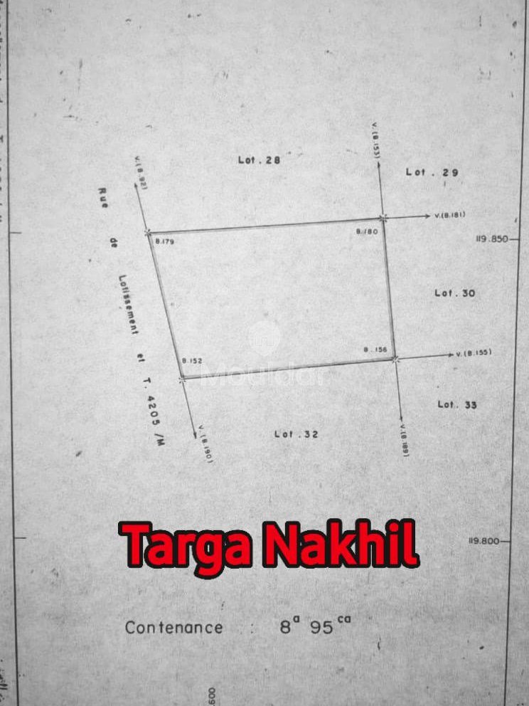 أرض للبيع في مراكش تارجا: فرصة فيلا فريدة - Photo 5