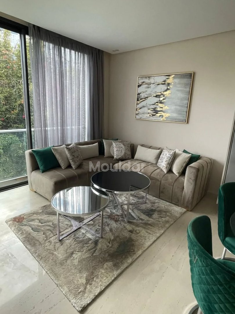 Studio amenajat de închiriat în Ain Diab, Casablanca - 54 m² - Photo 2