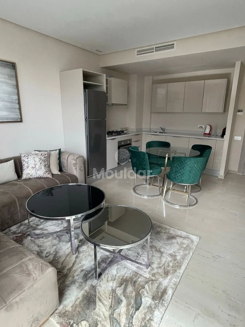 Studio amenajat de închiriat în Ain Diab, Casablanca - 54 m² - Photo 3