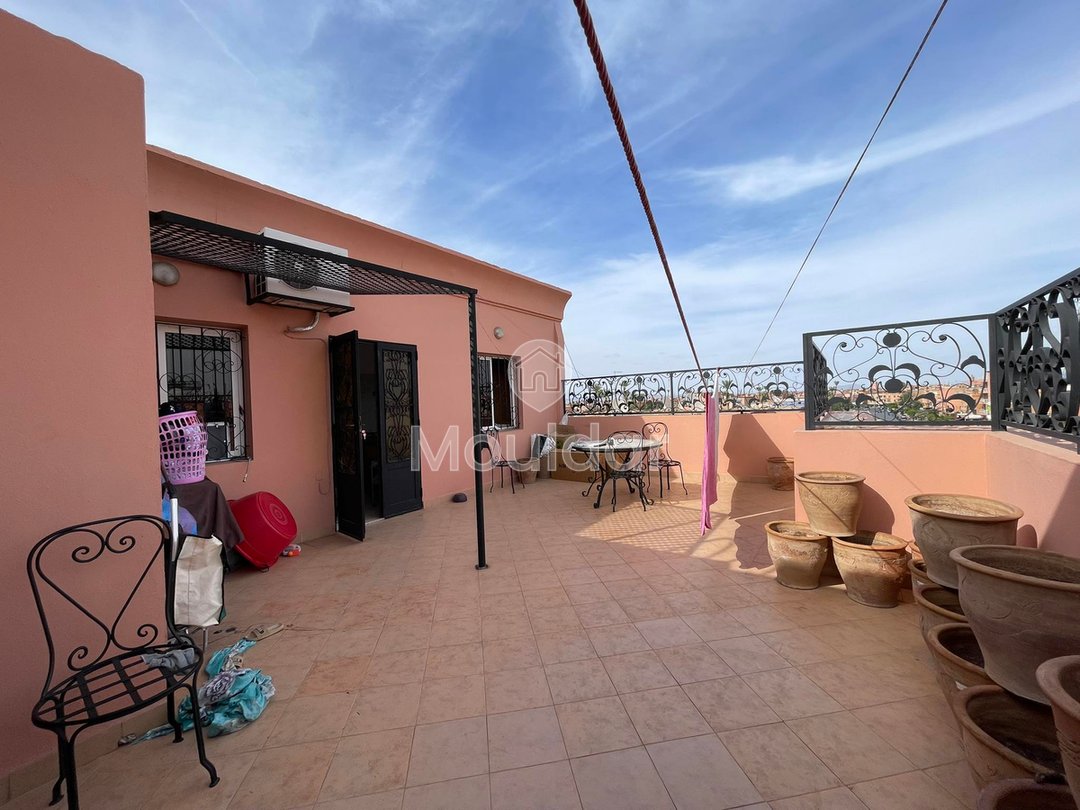 Marrakeş'te satılık 2 odalı hoş bir daire - Photo 21