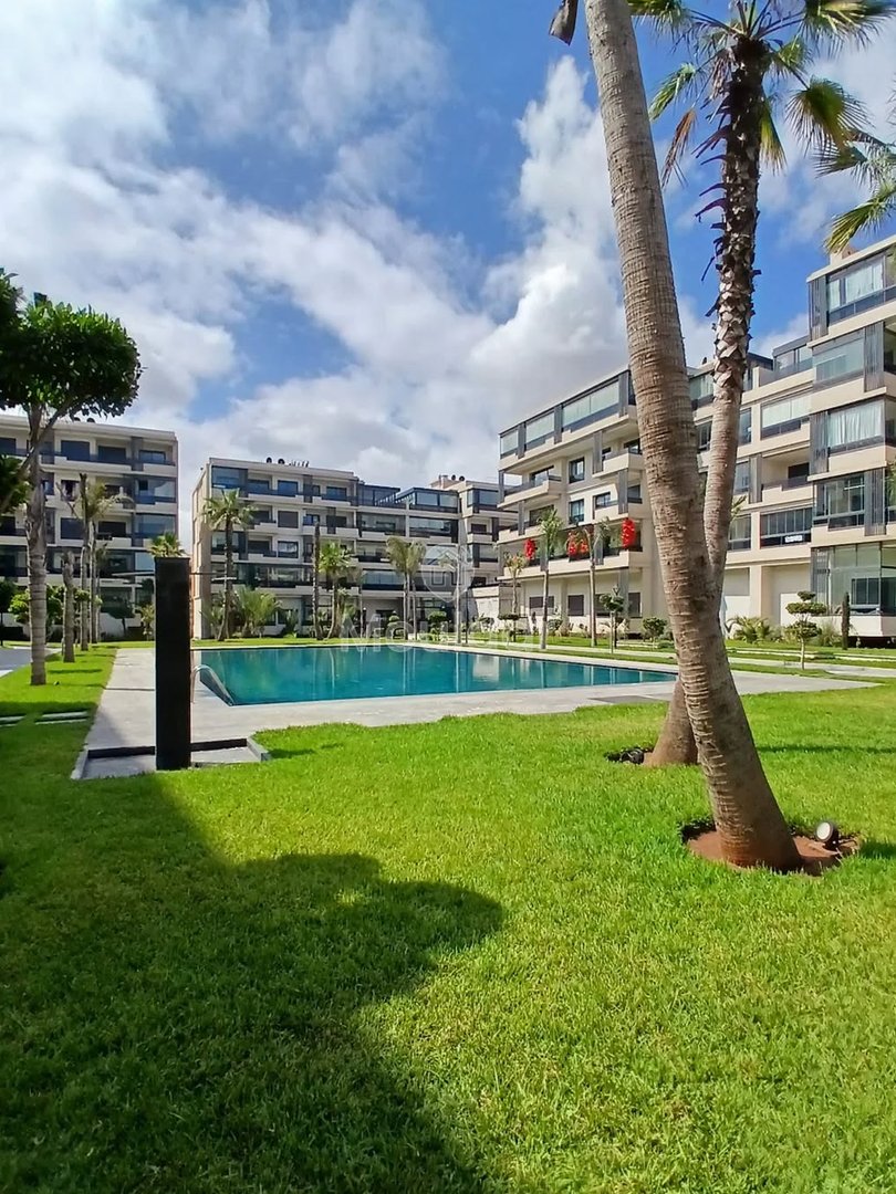 Casablanca huur is in ‎Casablanca الدار البيضاء‎. gemeubileerd appartement met 2 slaapkamers, woonkamer, jinane californie, 1e verdieping, 98 m², 12500 - Photo 10