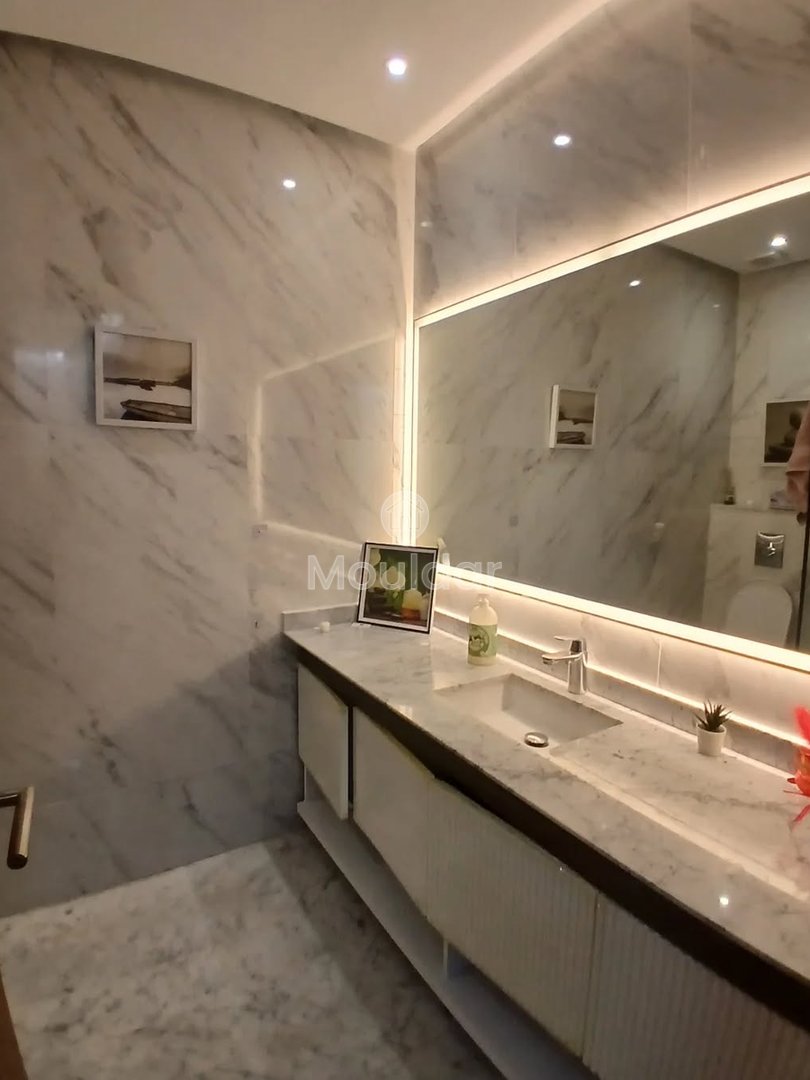 Casablanca huur is in ‎Casablanca الدار البيضاء‎. gemeubileerd appartement met 2 slaapkamers, woonkamer, jinane californie, 1e verdieping, 98 m², 12500 - Photo 15