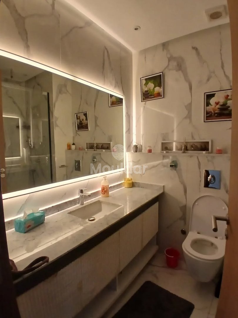 Casablanca huur is in ‎Casablanca الدار البيضاء‎. gemeubileerd appartement met 2 slaapkamers, woonkamer, jinane californie, 1e verdieping, 98 m², 12500 - Photo 16