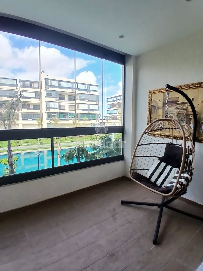 Casablanca huur is in ‎Casablanca الدار البيضاء‎. gemeubileerd appartement met 2 slaapkamers, woonkamer, jinane californie, 1e verdieping, 98 m², 12500 - Photo 9