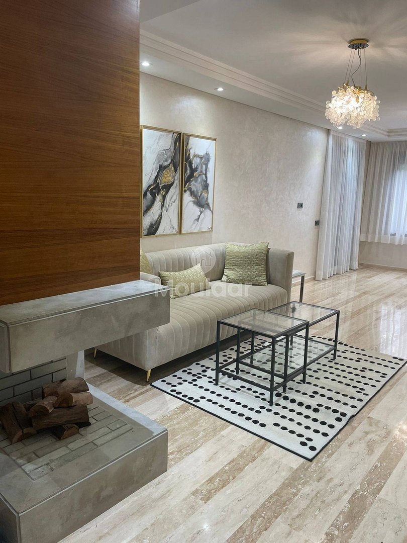 Wohnung zu vermieten in Dar Bouazza: 2 Schlafzimmer, komplet Komfort - Photo 1