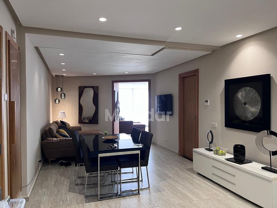 Charmantes Apartment zur Miete: Marina, Casablanca, 2 Schlafzimmer - Photo 6