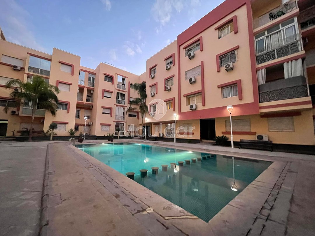 Appartamento incantevole con 2 camere da letto in affitto a Marrakech - Photo 10