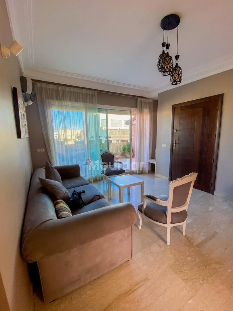 Studio for Rent in Casablanca: Stunning View on the 7th Floor - Photo 1