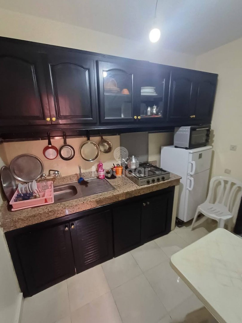 Marrakeş Mabrouka'da kiralık büyüleyici 2 odalı daire - Photo 8