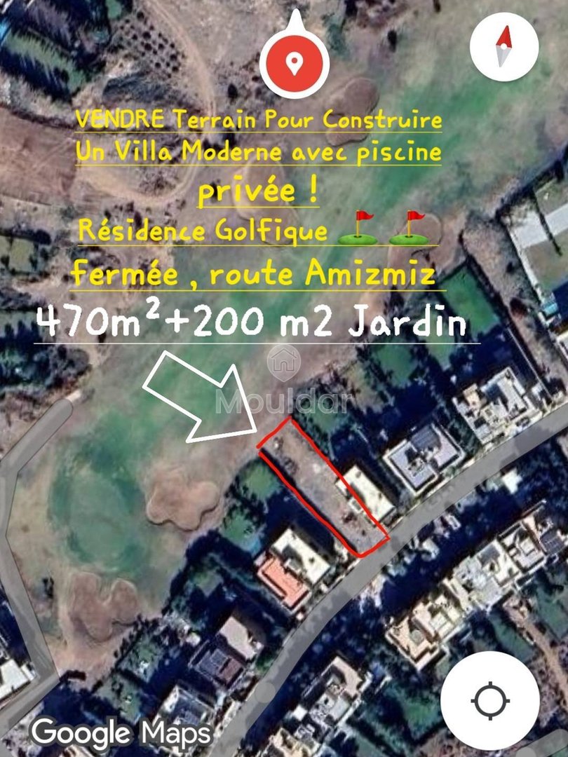 أرض زراعية للبيع في مراكش - 470 متر مربع من الفرص - Photo 5