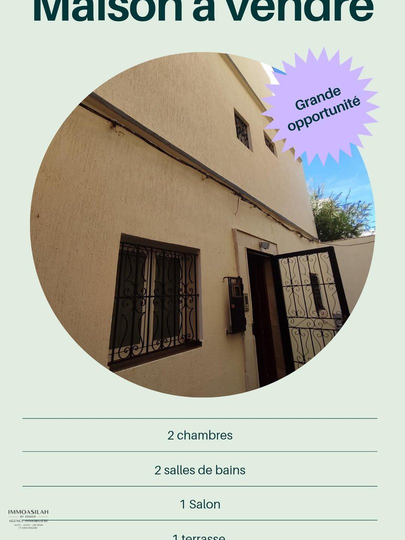 Maison titrée à vendre au centre ville Asilah  - Photo 1
