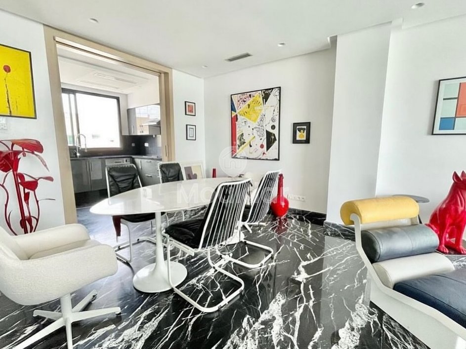 شقة دوبلكس واسعة للإيجار في الدار البيضاء - RACINE، 210م² - Photo 2