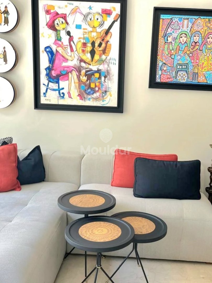 Studio luminoso in affitto all'Hermitage, Casablanca – 50m² - Photo 1