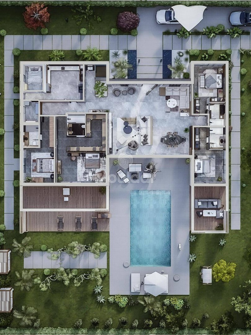 فيلا فاخرة في مراكش: 4 غرف، مساحة استثنائية - Photo 2