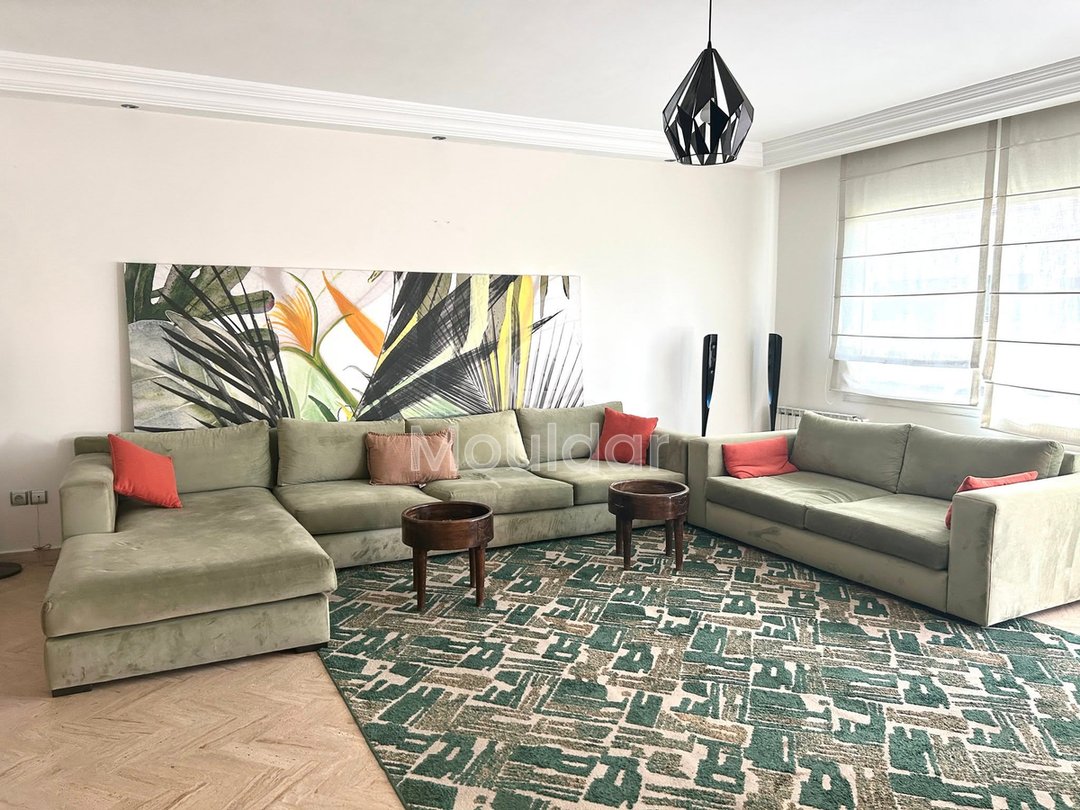 Splendido appartamento in affitto a Casablanca - Palmier, 200m² - Photo 5