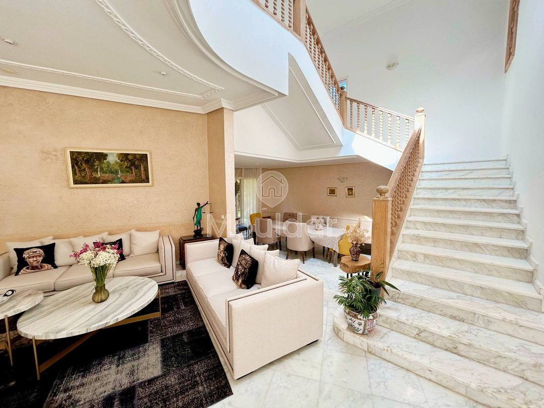 فيلا فاخرة للإيجار في الرباط - 2000 متر مربع من المساحة الأنيقة - Photo 5