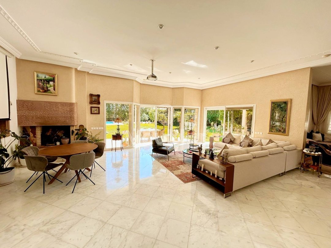 فيلا فاخرة للإيجار في الرباط - 2000 متر مربع من المساحة الأنيقة - Photo 4