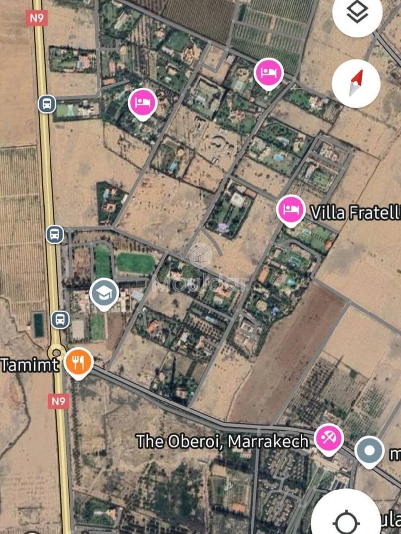 أرض زراعية للبيع في مراكش - 130,000 متر مربع للاستغلال - Photo 1