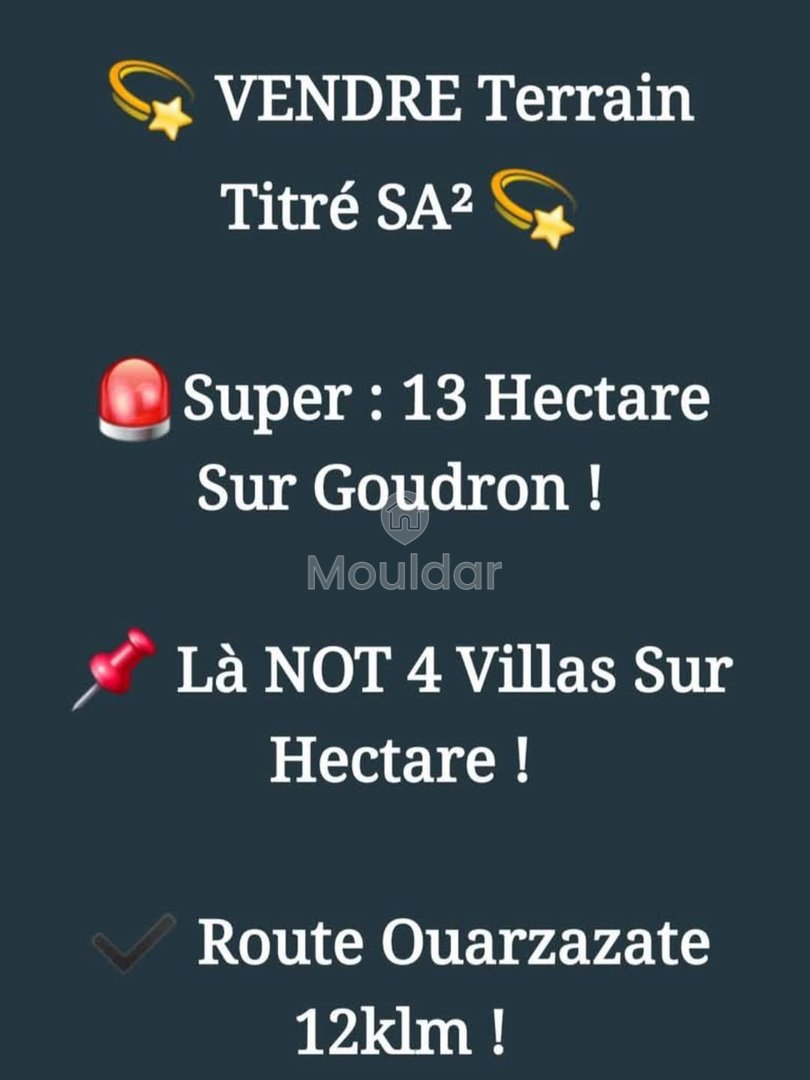 أرض زراعية للبيع في مراكش - 130,000 متر مربع للاستغلال - Photo 4