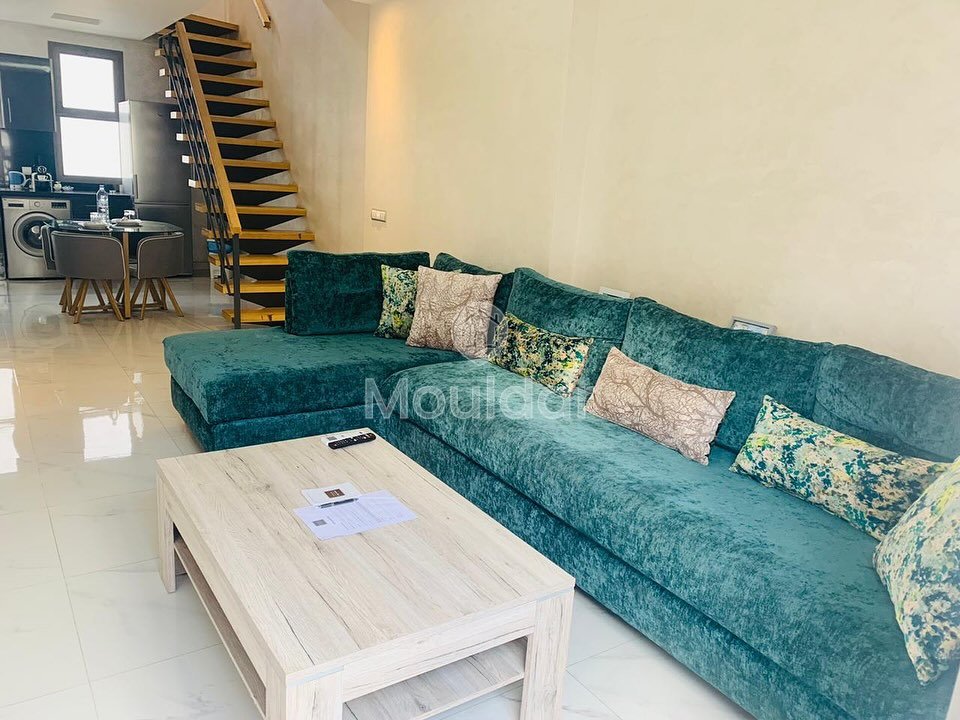 شقة دوبلكس للإيجار في الدار البيضاء المعاريف - راحة وأسلوب - Photo 2