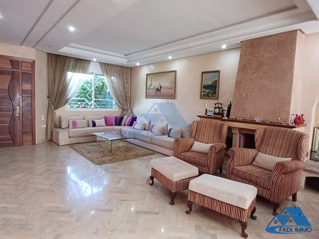 SALE OF VILLA IN AL MOUNTALAK 2 NEIGHBORHOOD RABAT - Photo 4