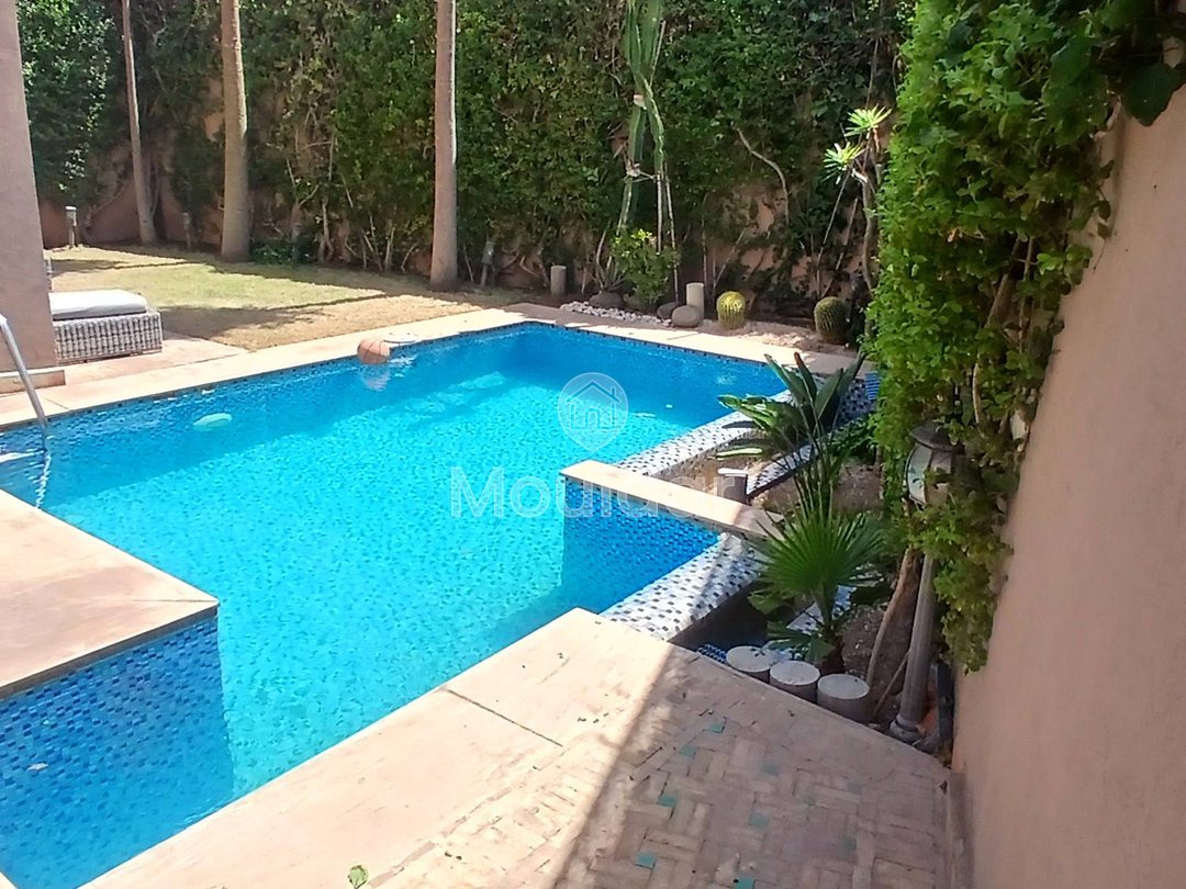 Marrakeş'te Kiralık Rüya Villa - Targa, 5 Oda - Photo 5