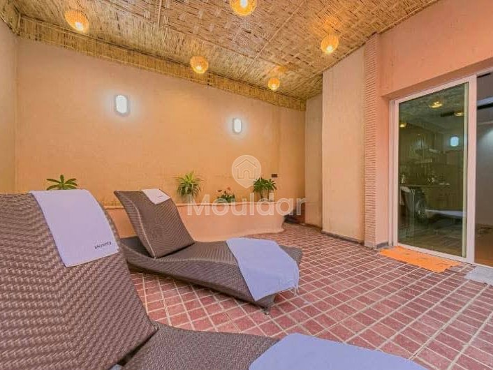 شقة دوبلكس رائعة للإيجار في مراكش - مبروكة، غرفة نوم واحدة - Photo 9